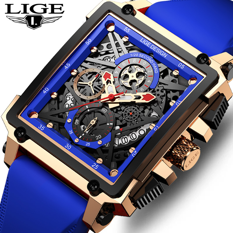 Men Accessories For Wrist - Lige Heren Sport Chronograaf Polshorloge Voor