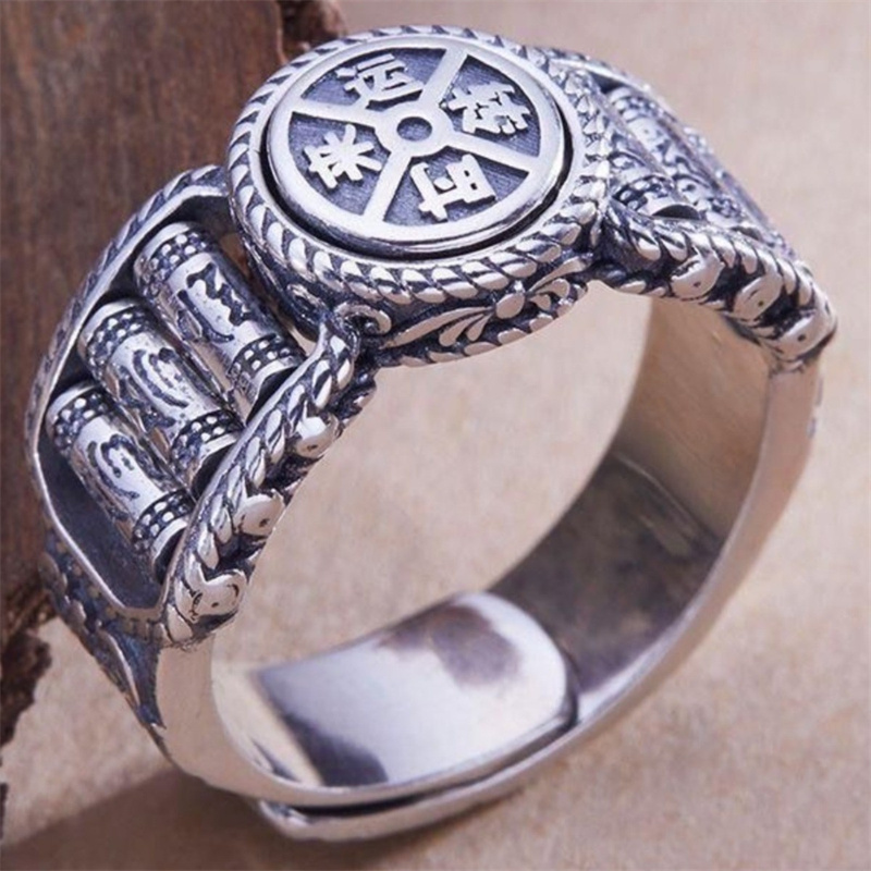 Men Accessories Ethnic - Etnische stijl zes karakters grote Ming