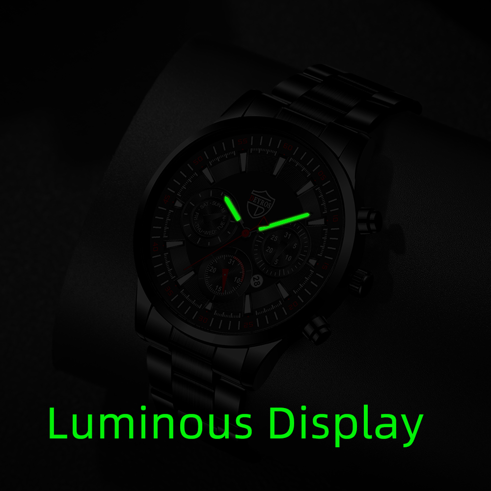 Mode herenhorloges set luxe he - Men Accessories For Wrist recensie en prijs