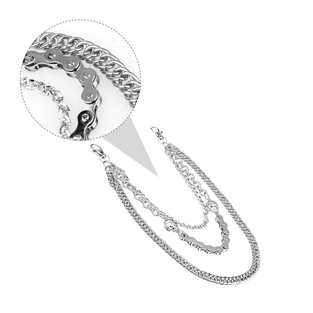 1 Stuks Zilveren Metalen Sched - Men Accessories Style recensie en prijs