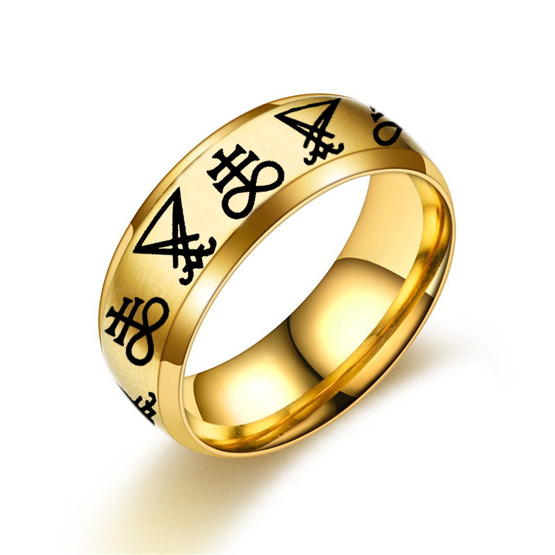 Vintage Gotische Lucifer Zegel - Signet Ring Men recensie en prijs