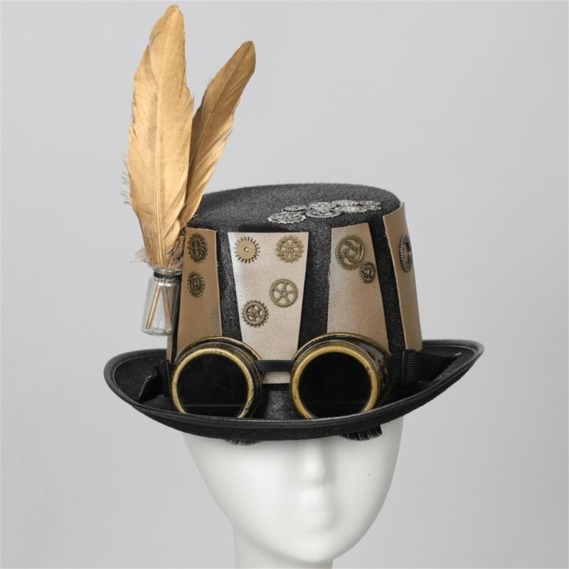 652F Gold Gear Hoge Hoed Stijl - Men'S Victorian Accessories recensie en prijs