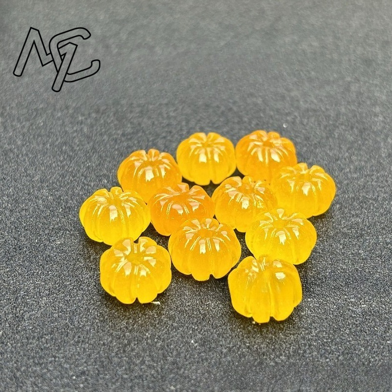 10 stks Een Groene Jade Pompoe - Men Accessories Earrings recensie en prijs