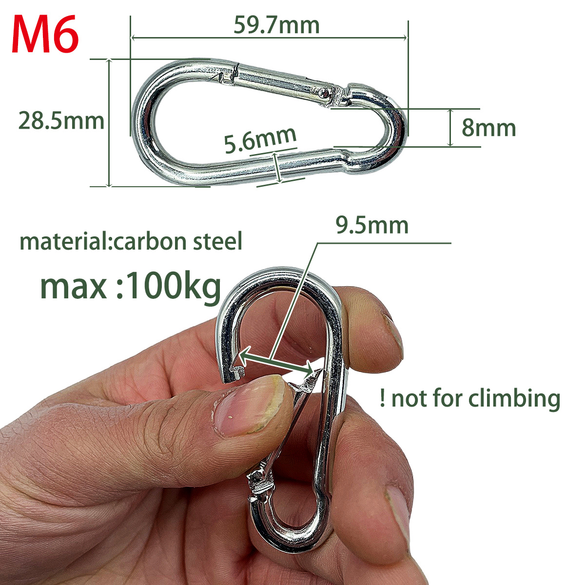 10 Stuks M5/M6 Outdoor Camping - Keychain Multi Tool recensie en prijs