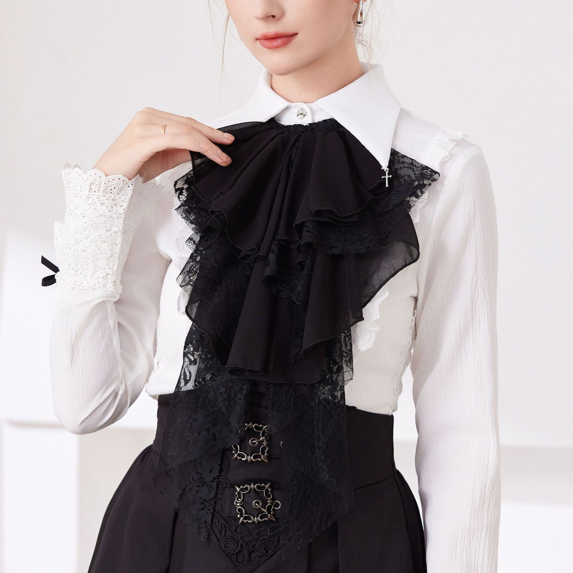 Victoriaanse Jabot voor Dames  - Men'S Victorian Accessories recensie en prijs