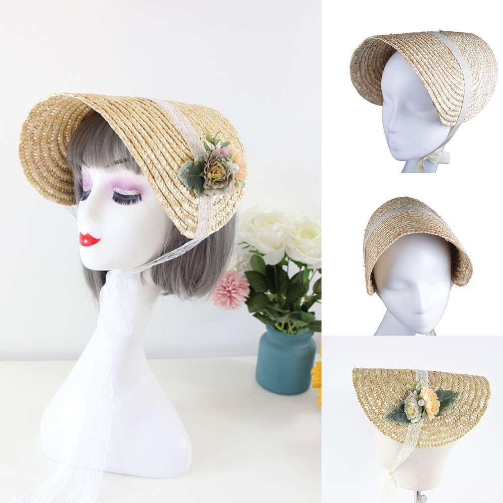 Franse stijl Lolita strohoed V - Men'S Victorian Accessories recensie en prijs