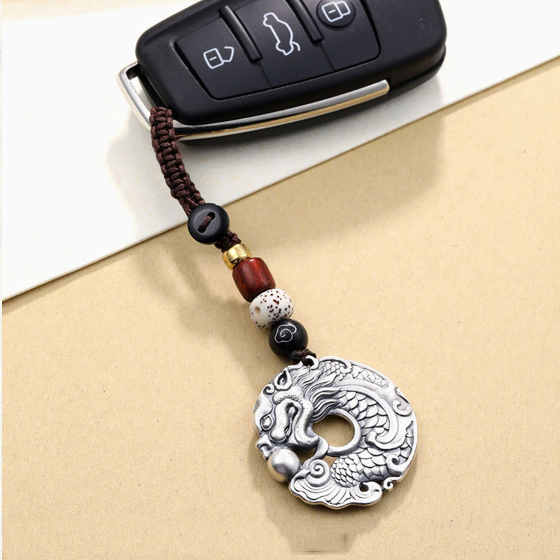 Retro etnische stijl drakenvis - Men Accessories Ethnic recensie en prijs