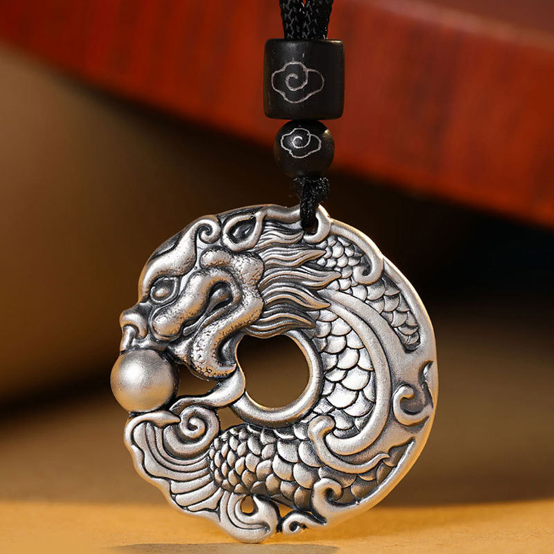 Retro etnische stijl drakenvis - Men Accessories Ethnic recensie en prijs