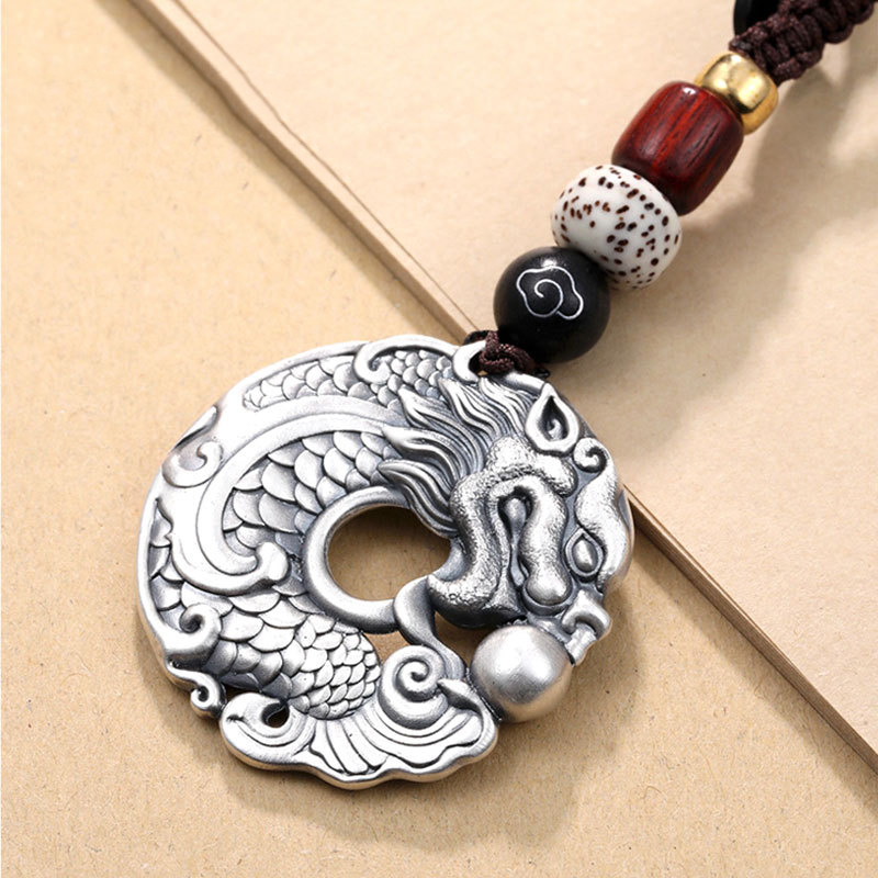 Retro etnische stijl drakenvis - Men Accessories Ethnic recensie en prijs