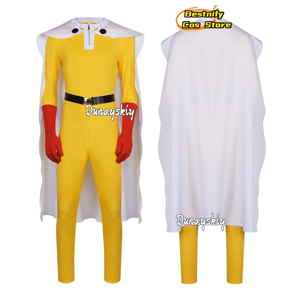 Saitama MAN Cosplay Jumpsuit K - Men Accessories Korea recensie en prijs
