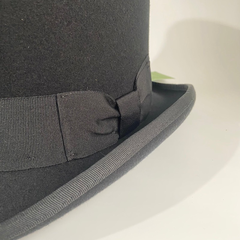 Zwarte Wolvilt Hoge Hoed Manne - Men'S Victorian Accessories recensie en prijs