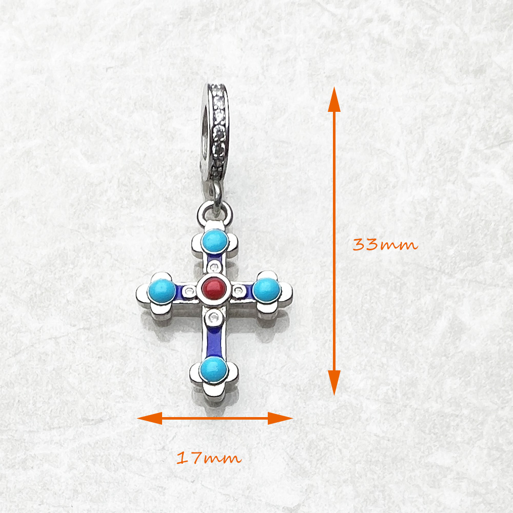 Etnische Cross Hanger Charm Vi - Men'S Victorian Accessories recensie en prijs