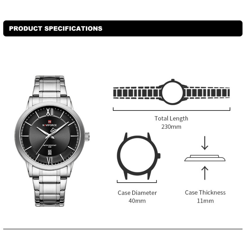 NAVIFORCE Horloges voor Mannen - Men Accessories For Wrist recensie en prijs